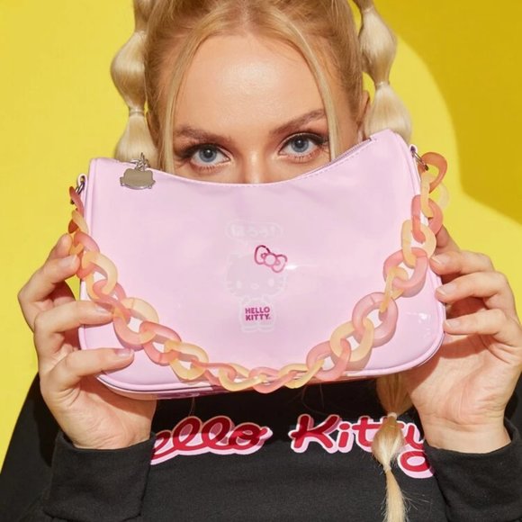 Hello Kitty Pink Shoulder Bag - Picture 1 of 4